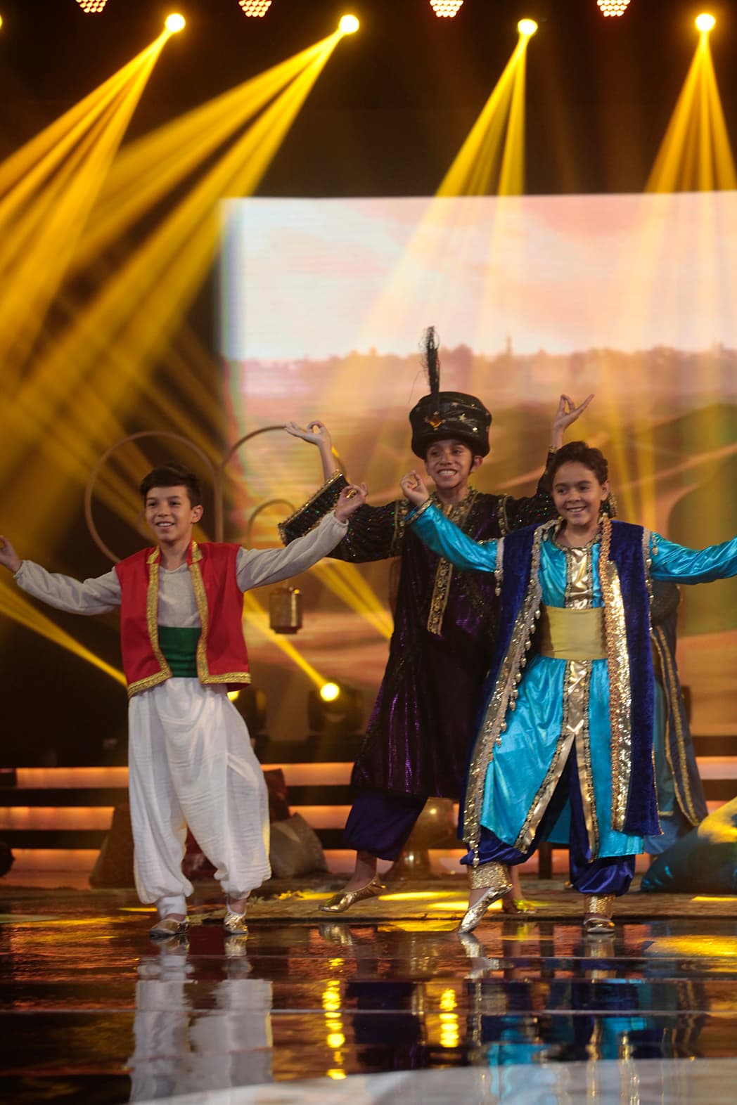 Se trató de una divertida representación de este clásico de Disney.