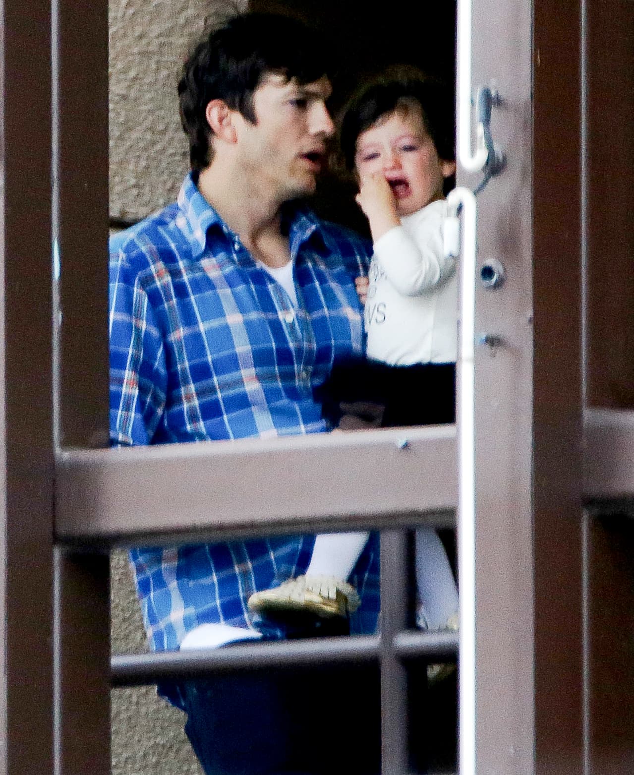 El actor llevó a su nena a clases de baile.