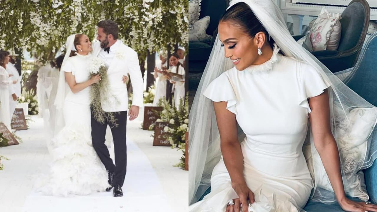 Revelan la cantidad de hojas que necesitó Ben Affleck para leer sus votos en la boda con JLo
