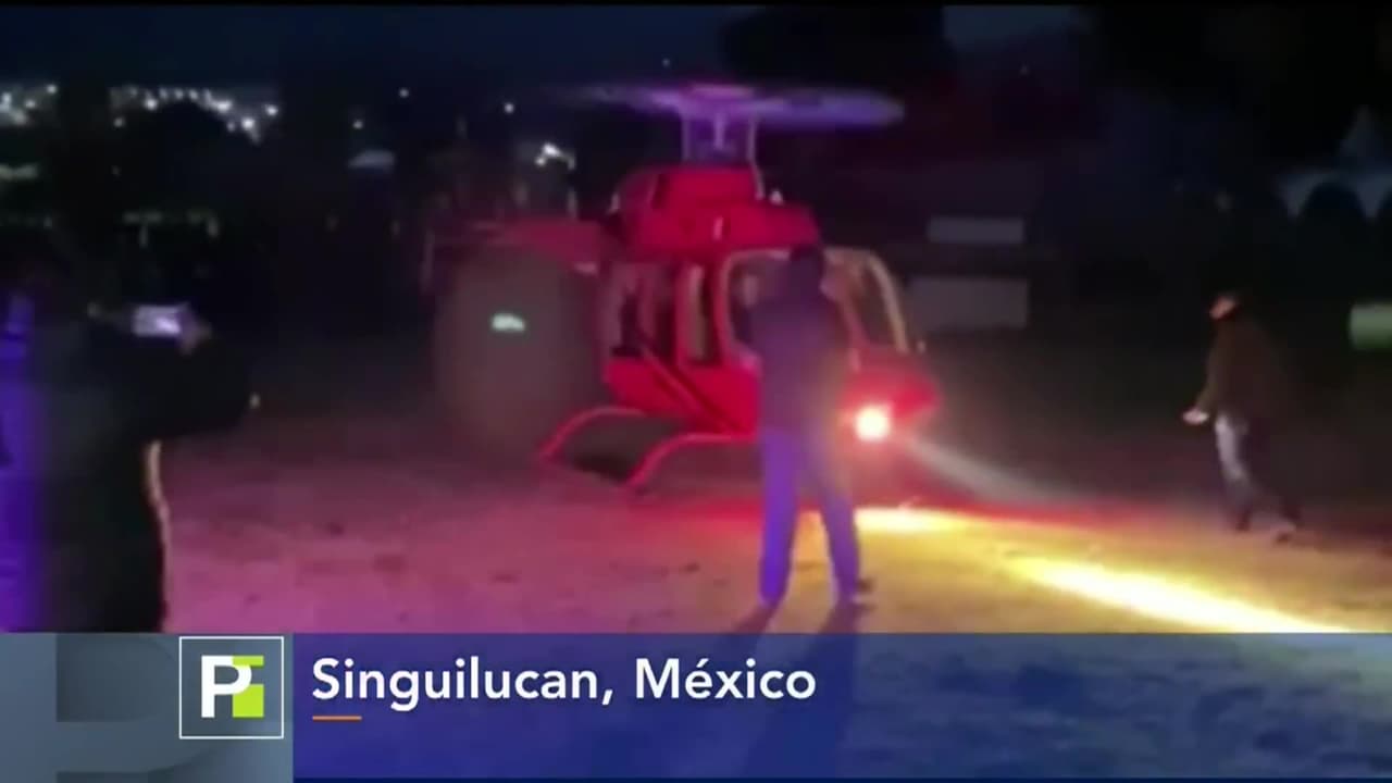 <b>Empresario mexicano muere al ser impactado por la hélice del helicóptero que iba a abordar</b>
<br>
<br>El hombre se acercó a la aeronave para subir a ella, pero no se agachó lo suficiente y la veloz hélice le impactó en la cabeza. Aunque llegó con vida a un hospital en Hidalgo, México, los médicos no pudieron impedir que falleciera.