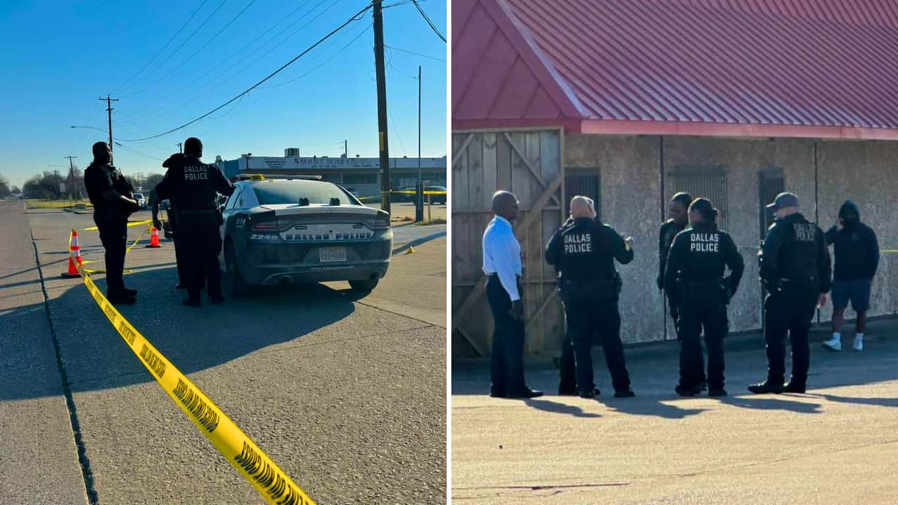 Tiroteo al amanecer en Oak Cliff deja un muerto y un herido este jueves