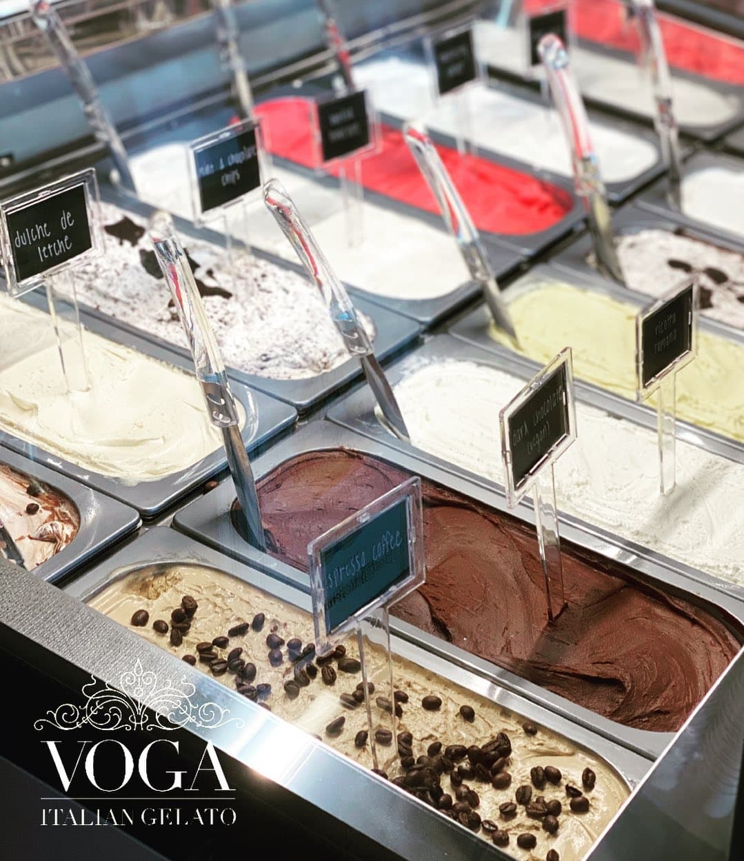 <b><a href="https://vogagelato.com/">Número 6: Voga Italian Gelato (299 N Highland Ave NE suite G, Atlanta)</a></b>. Voga ofrece una amplia gama de sabores que se hacen frescos en la tienda todos los días. Se utilizan ingredientes de la más alta calidad y productos seleccionados a mano, sin dejar de seguir las antiguas recetas tradicionales italianas.