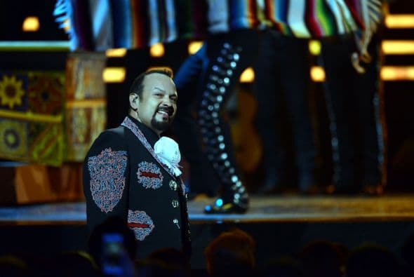 Y lo demuestra cada vez más sobre el escenario de Premio Lo Nuestro.