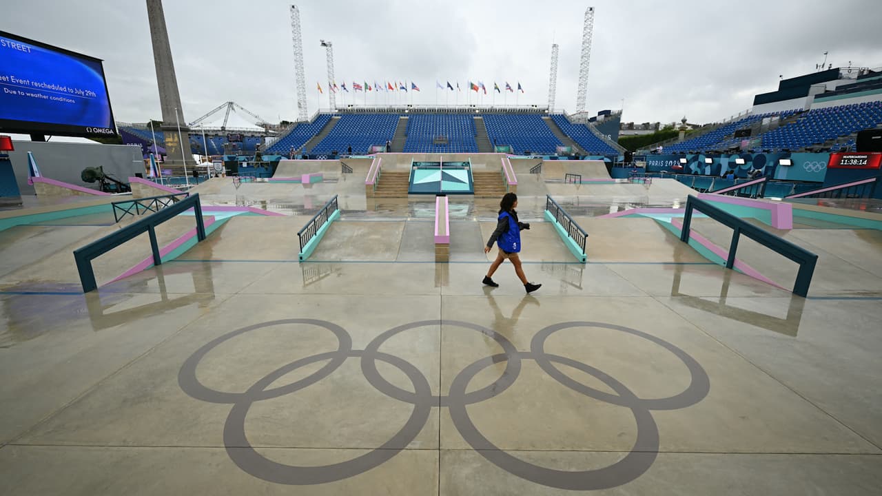 Paris 2024 sufre con lluvia: primero la inauguración y ahora competencias