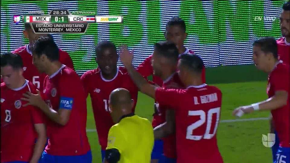 ¡GOOOL! Joel Campbell anota para Costa Rica