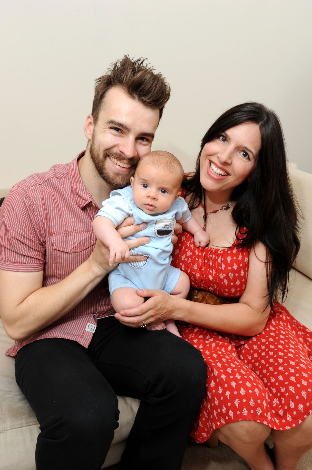 Su prometido, James Born, hizo que ahorraran para una fertilización in vitro.