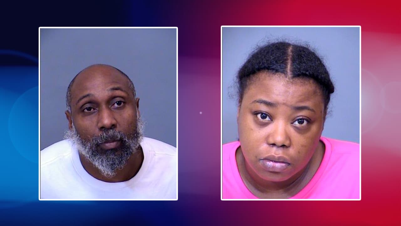 Kevin Lavell Rhymes y a su novia, Laquasha Lachell Sebastian fueron arrestados