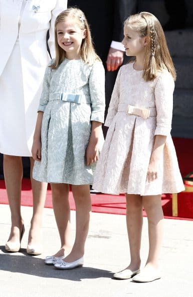 La proclamación de Felipe VI pudo estar llena de protocolos pero también los reyes tiene su lado humano.