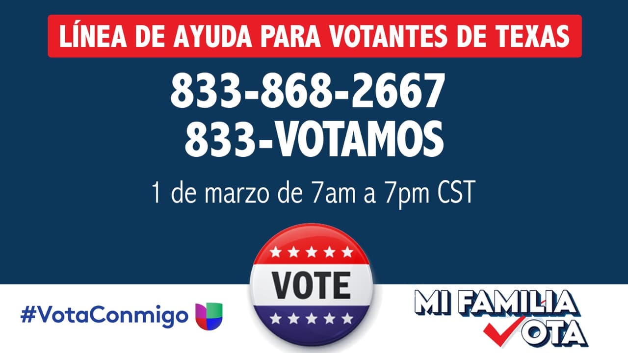 Banco de llamadas para votantes 1 marzo 