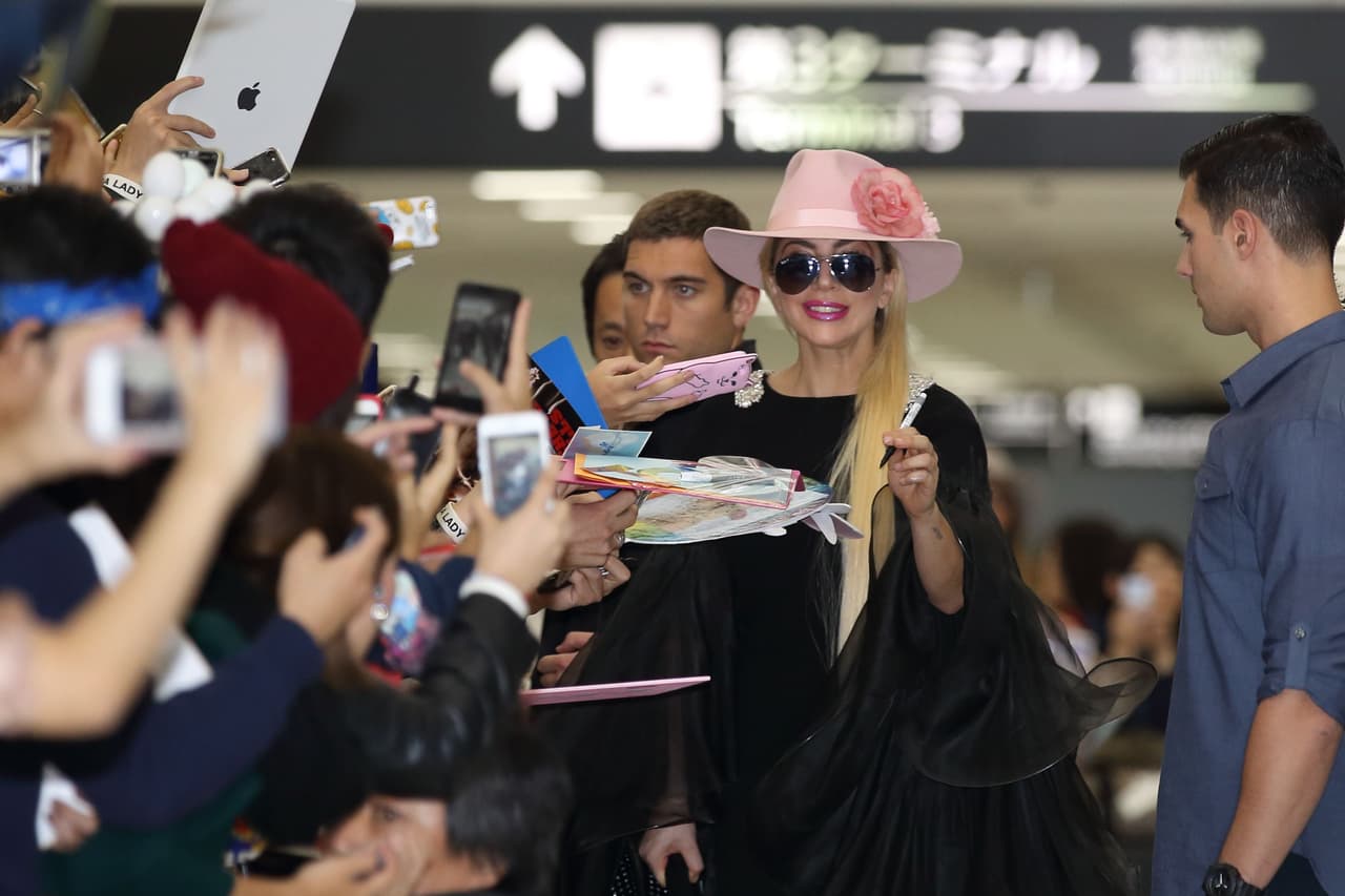 Sus fans ya la esperaban con gran emoción.