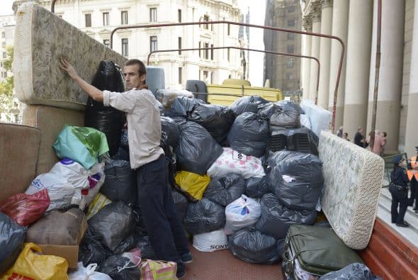 "Hasta ahora asistimos a unas tres familias", dijo.