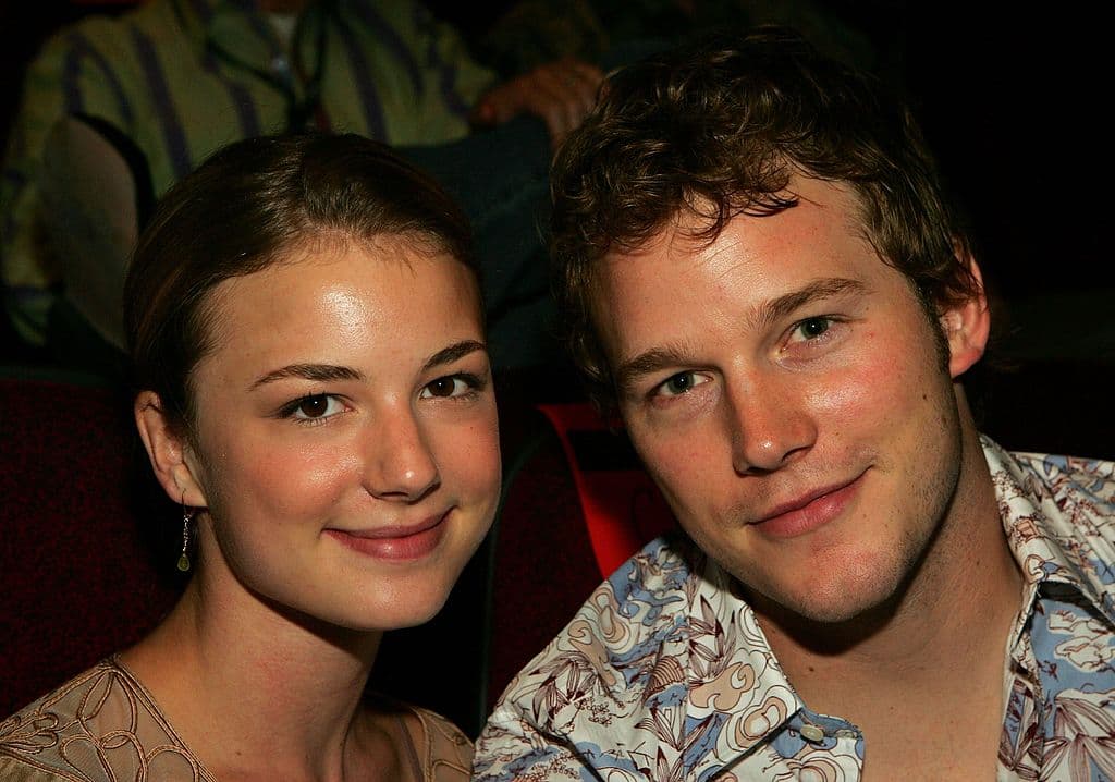 Emily VanCamp y Chris Pratt.
