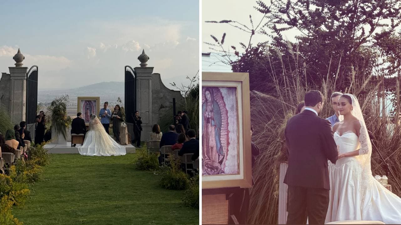 La boda religiosa de Alejandra Capetillo y Nader Shoueiry.