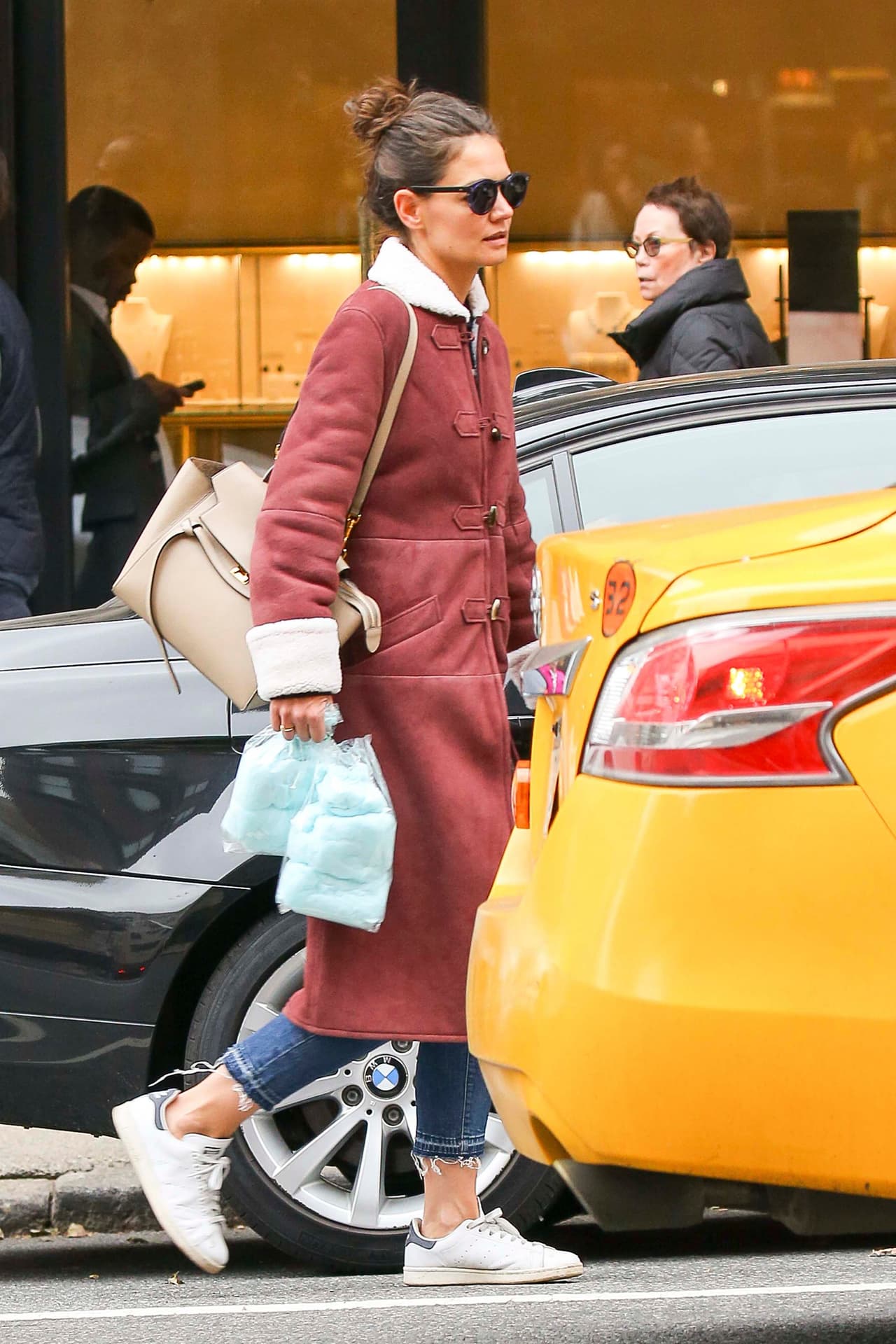 Tal vez ya estaba lista para un 'break' en el sillón.