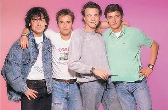 En la categoría 'La voz del momento' estarían Los Hombres G.