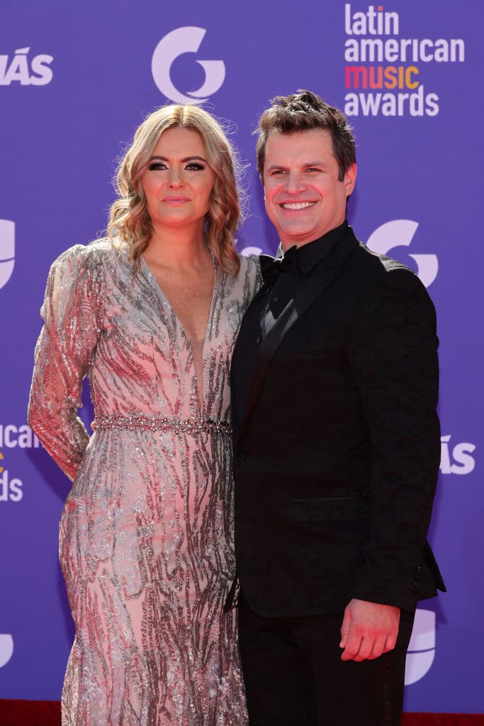 Mark Tacheren los Latin American Music Awards.