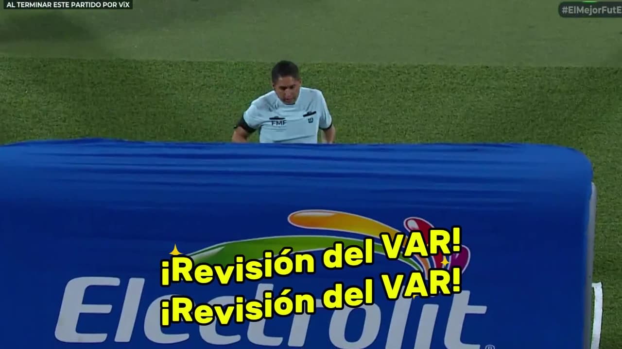 ¡Interviene el VAR en está jugada a favor del Pumas!