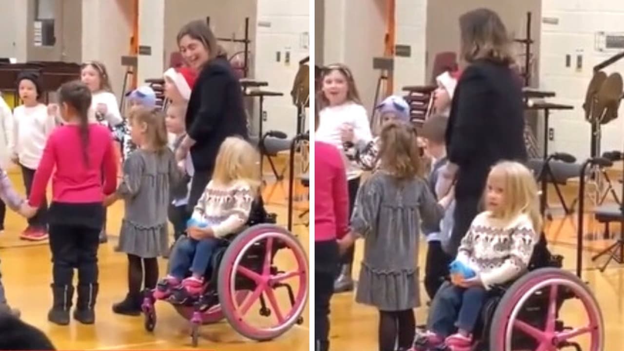 Nadie ayudó a la pequeña a integrarse