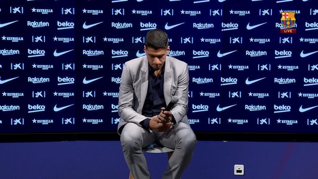 Luis Suárez: "Se va un ser humano que tiene sentimientos"