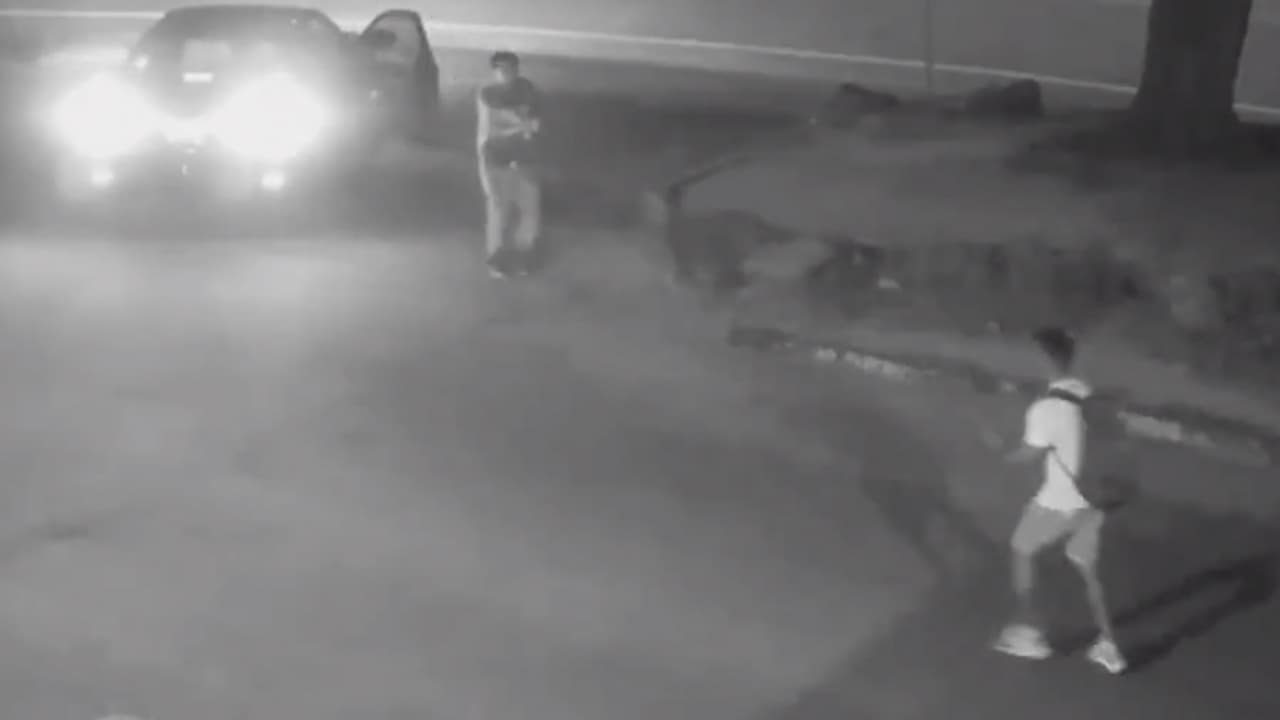 El violento robo quedó captado en video el 20 de agosto cuando la víctima caminaba hacia su departamento y fue abordado por los asaltantes armados en la cuadra 
<a href="https://www.google.com/maps/place/5900+Ranchester+Dr,+Houston,+TX+77036/@29.7131954,-95.5496847,17z/data=!3m1!4b1!4m5!3m4!1s0x8640c2dbdea2bae5:0xa6862dcd988bb604!8m2!3d29.7131954!4d-95.547496?hl=en" target="_blank">5900 de Ranchester.</a> Si tiene información, repórtela a Crime Stoppers al 713-222-8477.