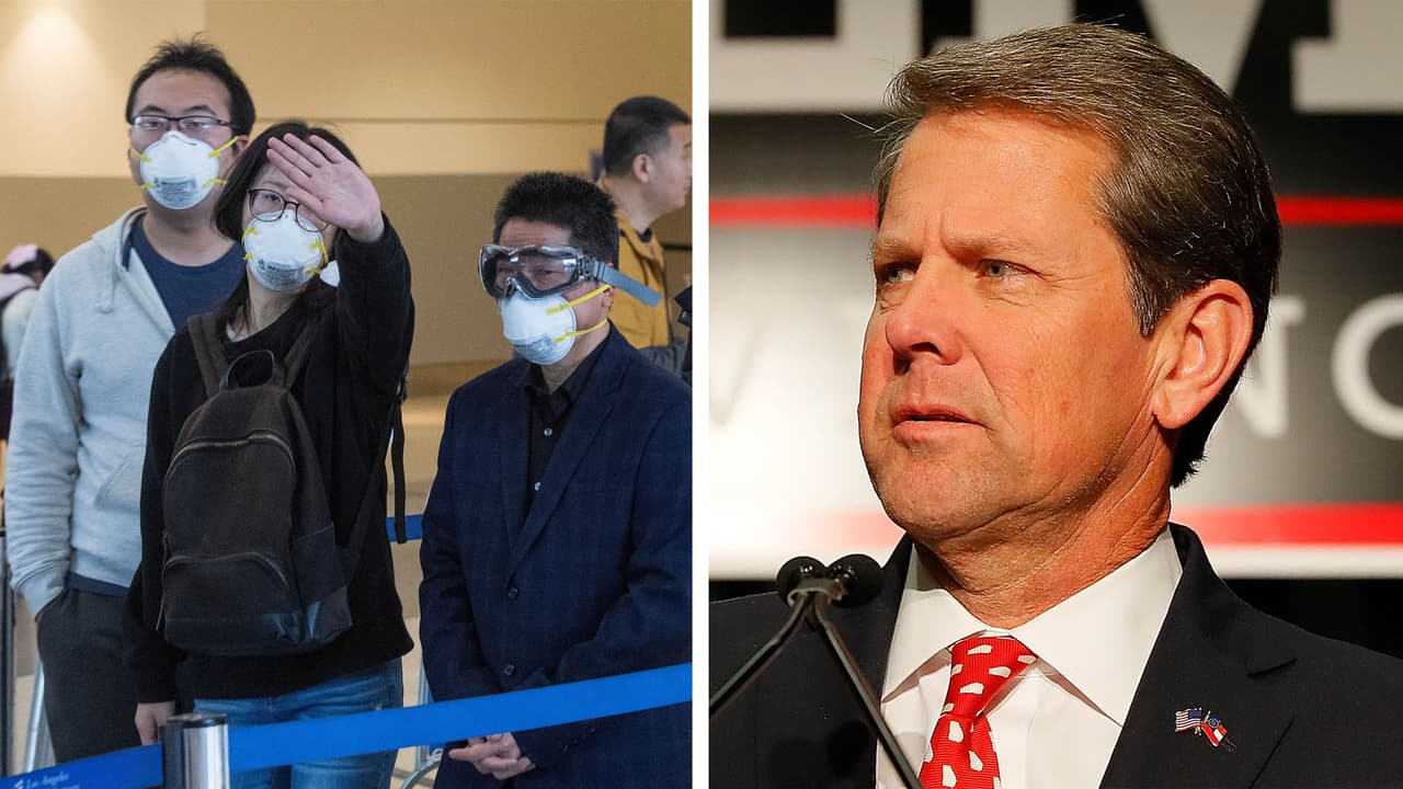 Gobernador de Georgia confirma dos casos de coronavirus en el estado