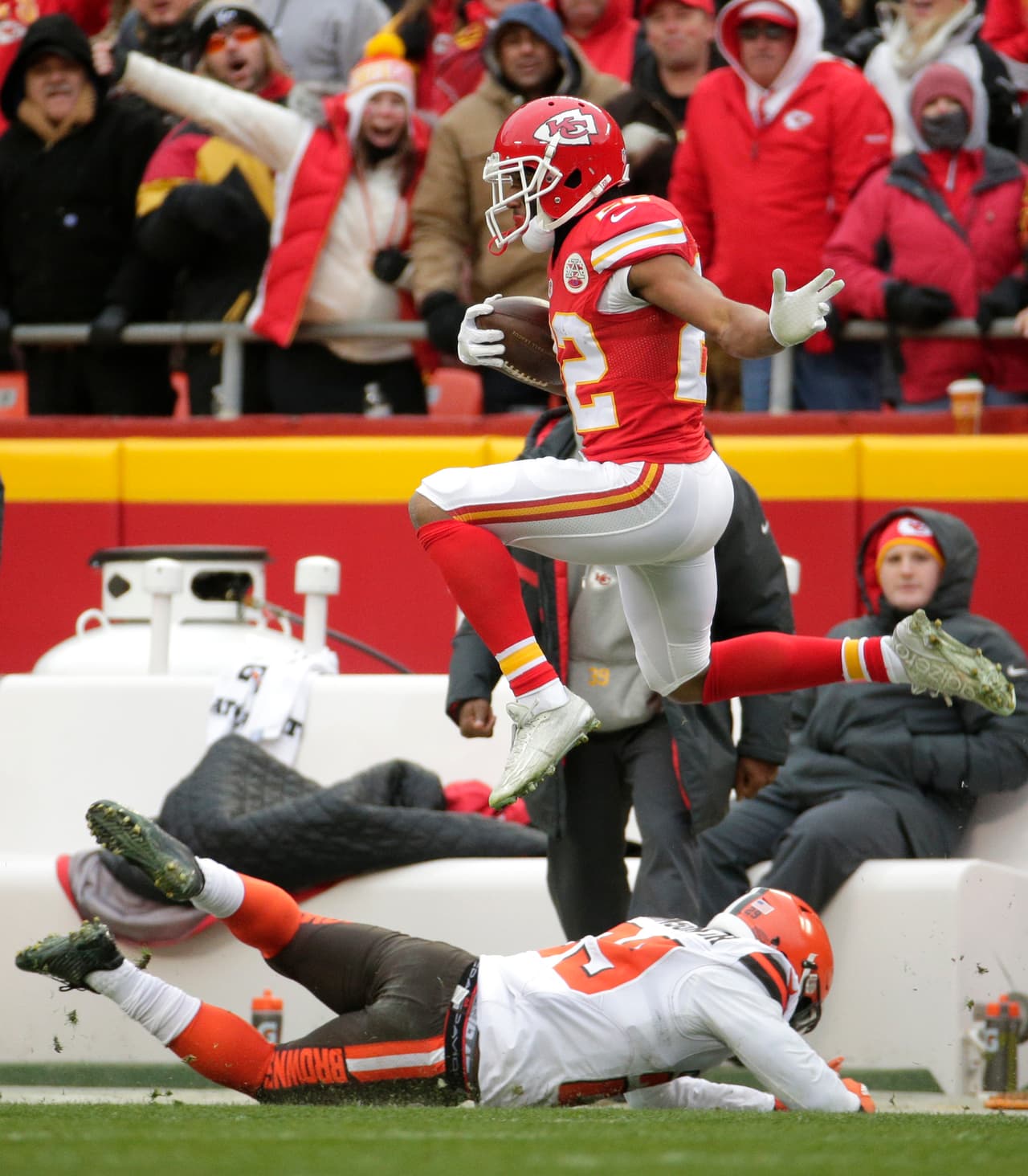 Chiefs 17-13 Browns: Kansas City consigue boleto a playoff con noveno triunfo al hilo