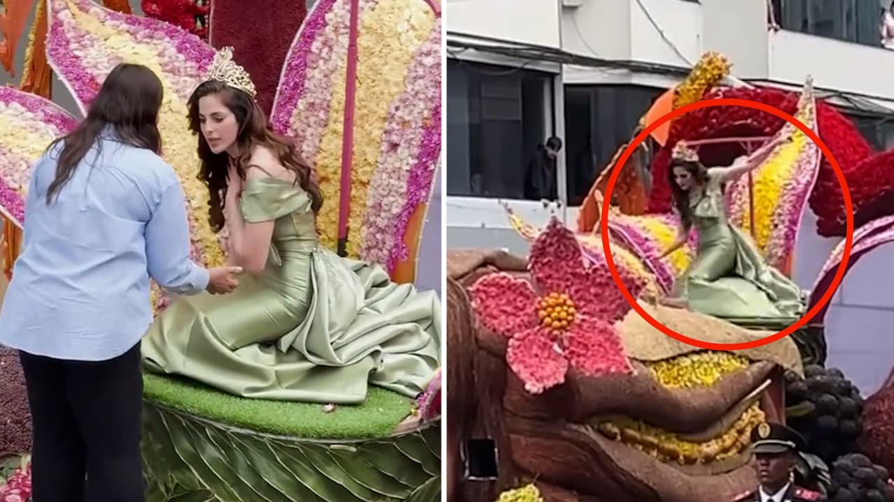 Fátima Bosch se desvanece en pleno desfile: video de lo que le pasó a la Miss Universe