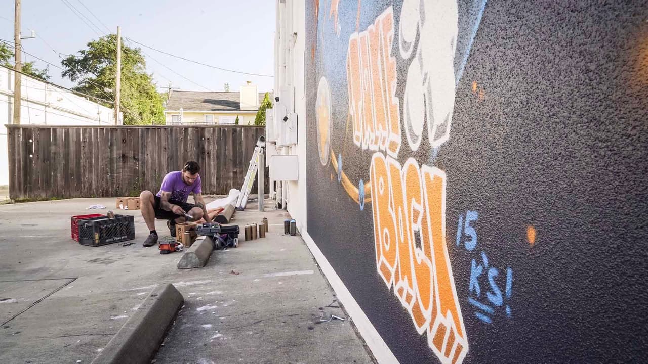 Son nueve murales los que se han hecho en todo Houston, con las victorias del equipo.