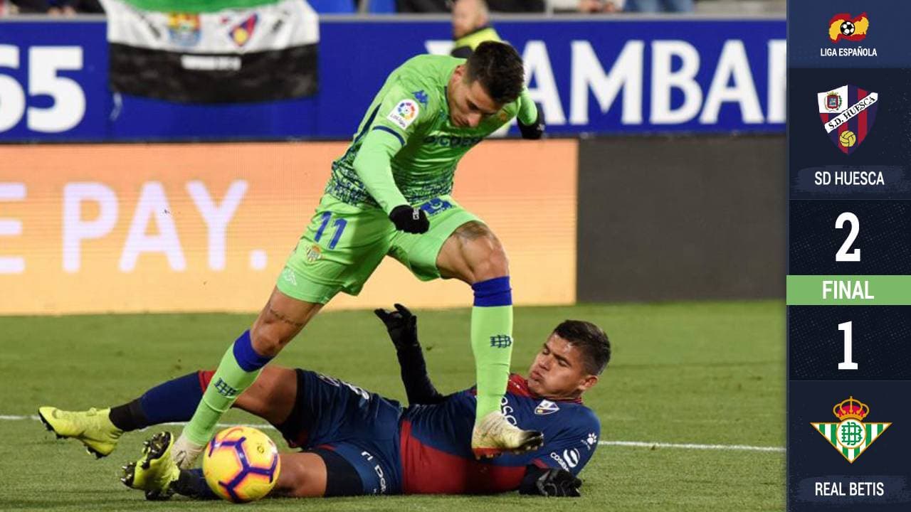 El cuadro bético no pudo mantener la ventaja.