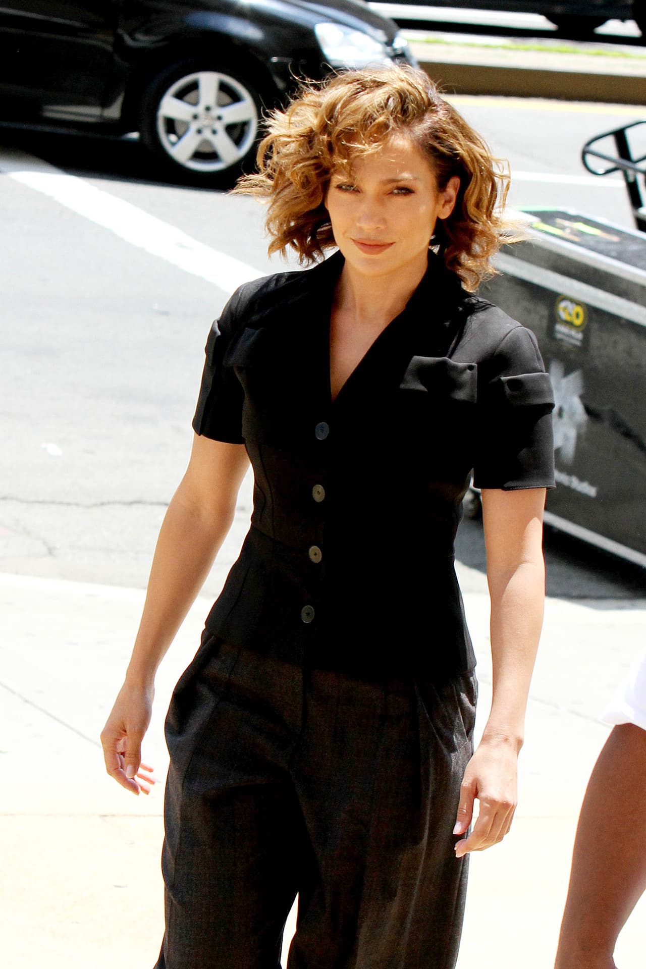 Pero eso sí, esa locación fue muy especial, porque Jenni no llegó sola.