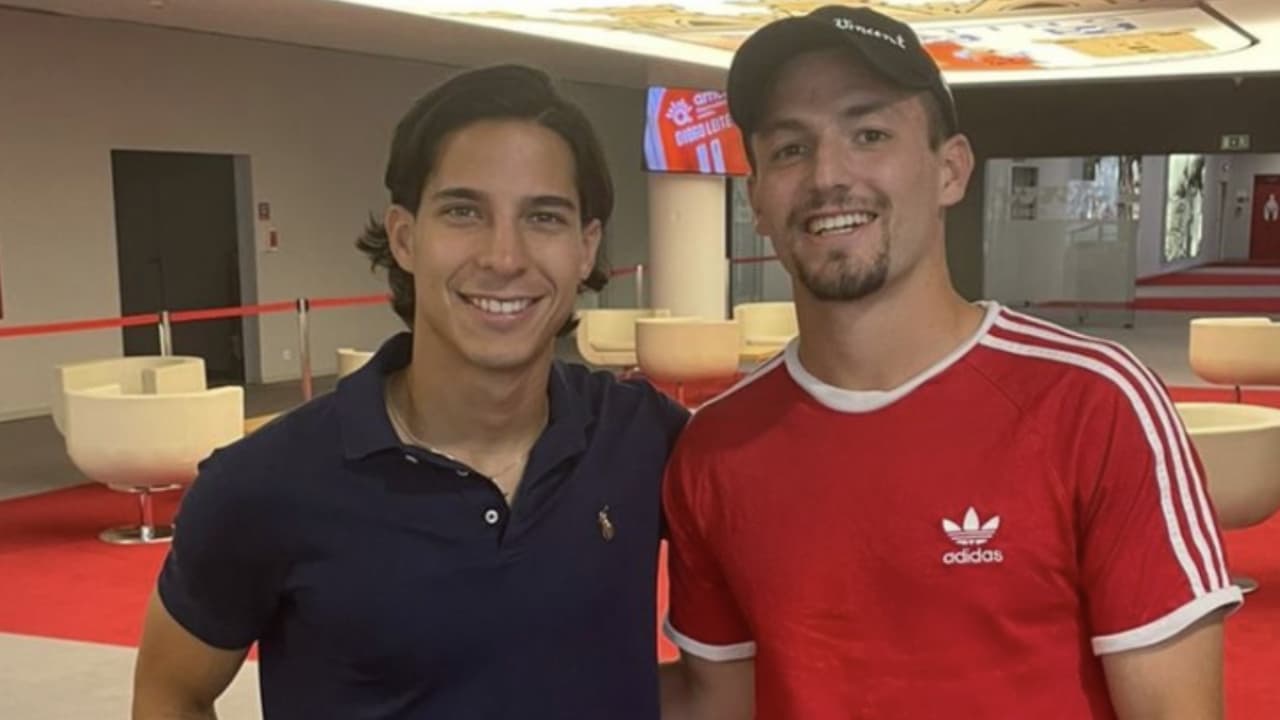 Eugenio Pizzuto da la bienvenida a Diego Lainez en Sporting Braga