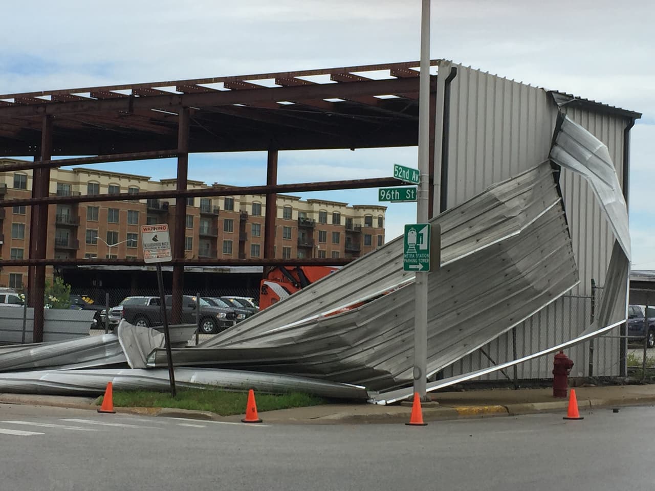 Se registran graves daños en varios puntos de la ciudad por las tormentas