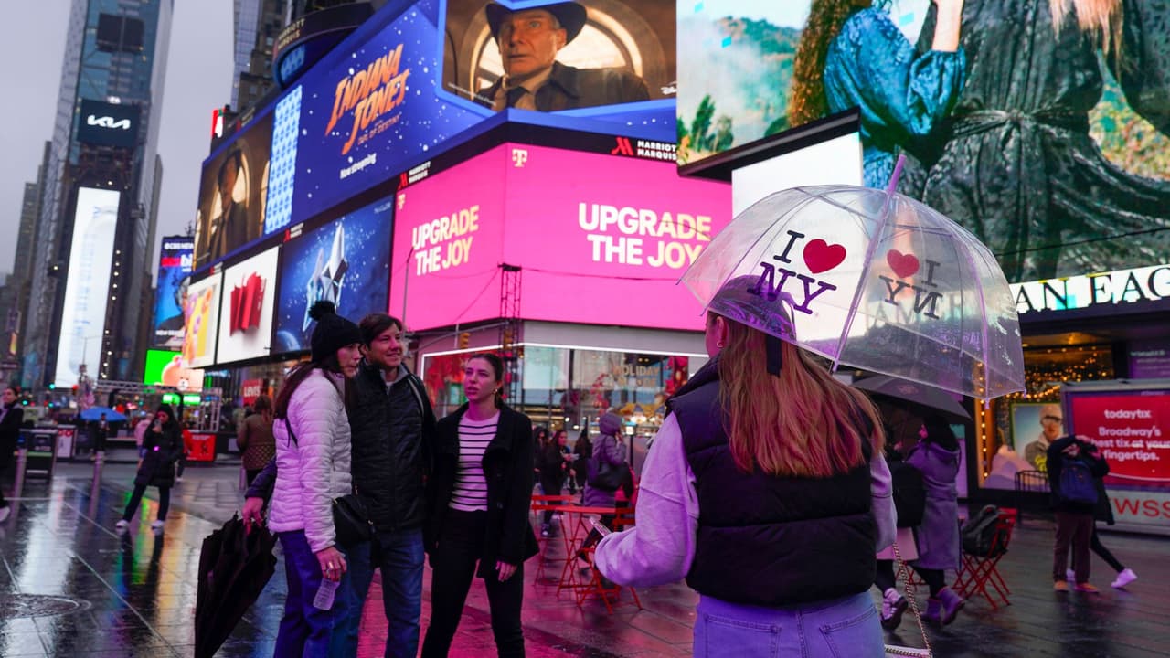 Semana con tiempo inestable en NY: lluvia, nieve y cambios drásticos en la temperatura