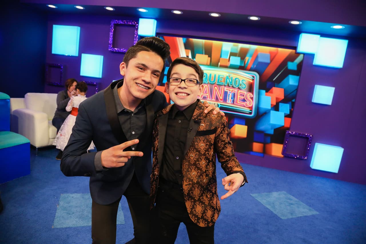 Su hermano estuvo ahí para ver cómo triunfaba Ángelito.