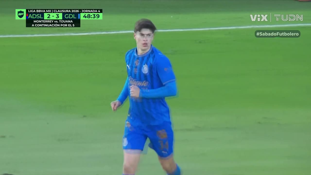 ¡La Hormiga González acaba de meterle gol al Atlético San Luis!