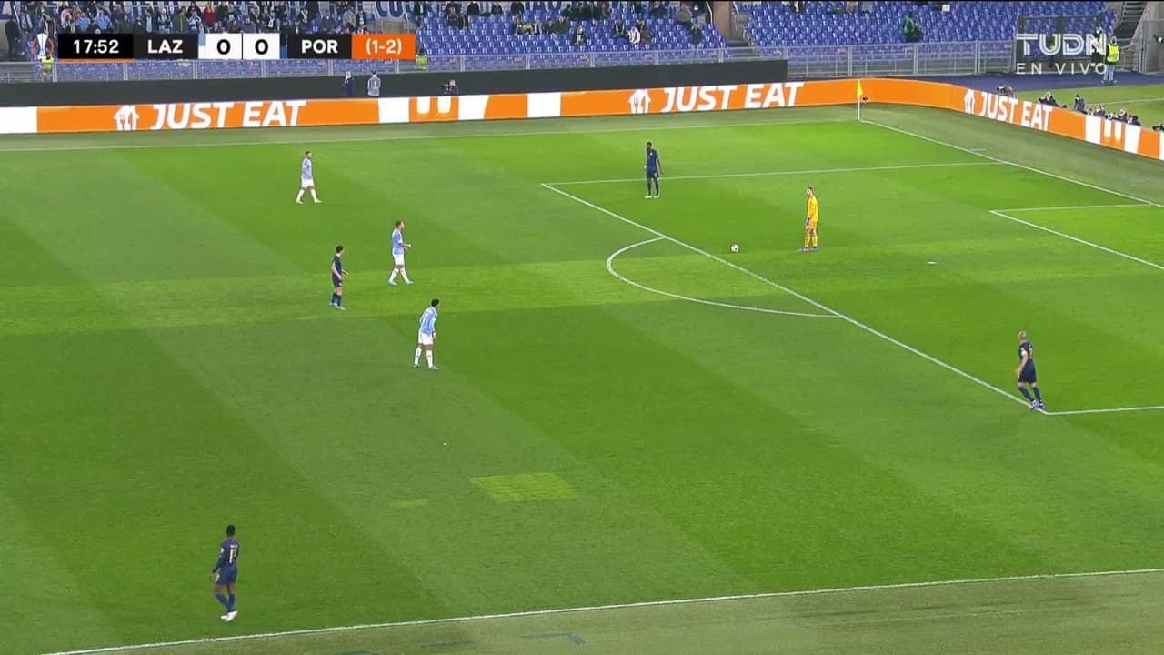 ¡GOL!  anota para Lazio. Ciro Immobile