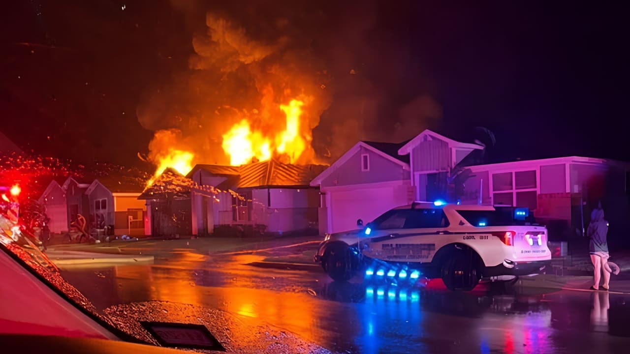Caen rayos en dos viviendas de Marble Falls y provocan incendios