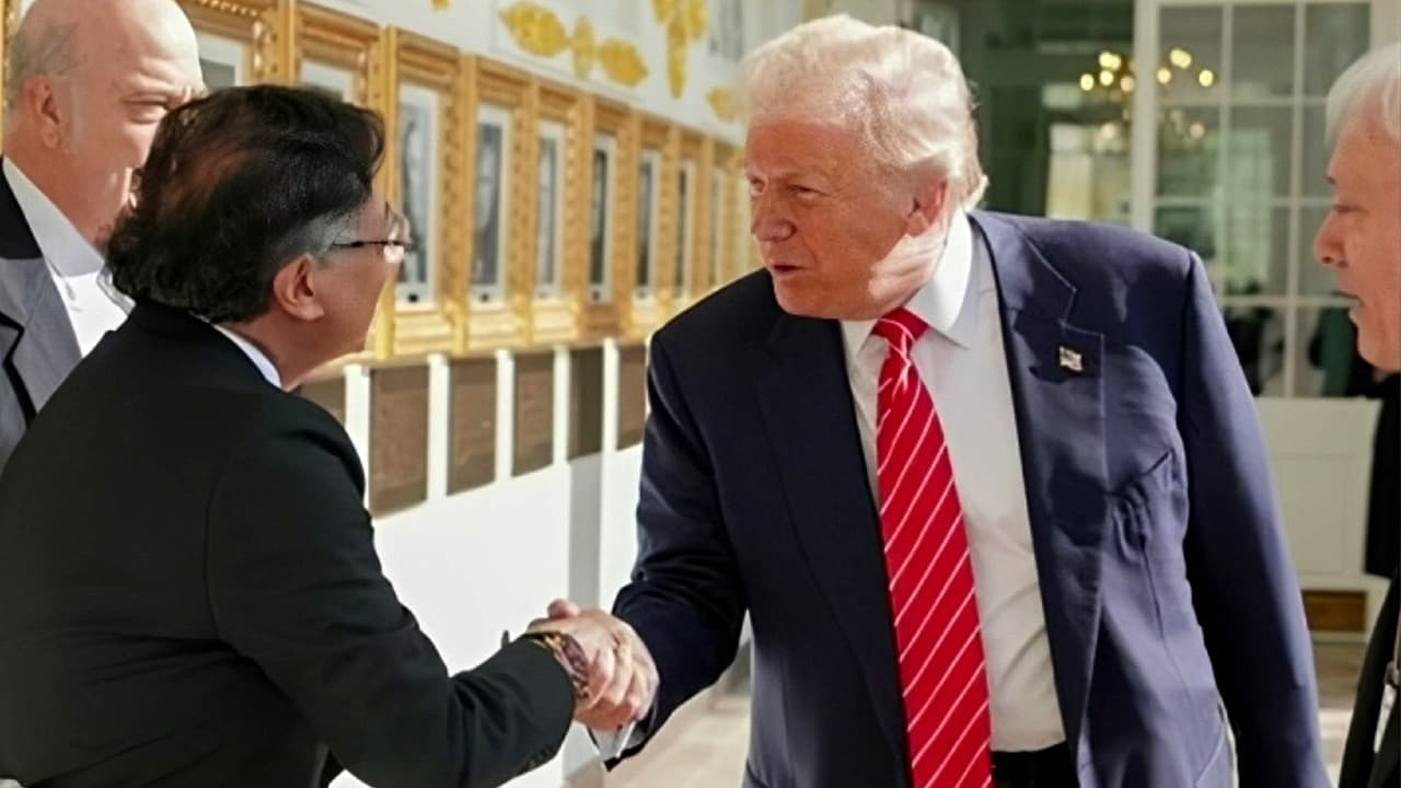 Fría recepción de Trump a Petro en la Casa Blanca: Diálogo sobre narcotráfico, seguridad y migración