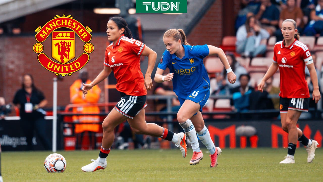 ¡Histórico! Rebeca Bernal debuta con el Manchester United