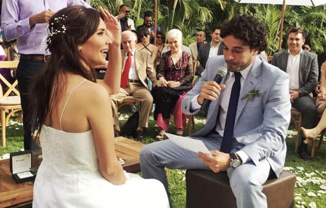 El gran evento se llevó a cabo en un hermoso jardín que se encuentra en el pueblo mágico de Tepoztlán, en el Estado de Morelos, México.
