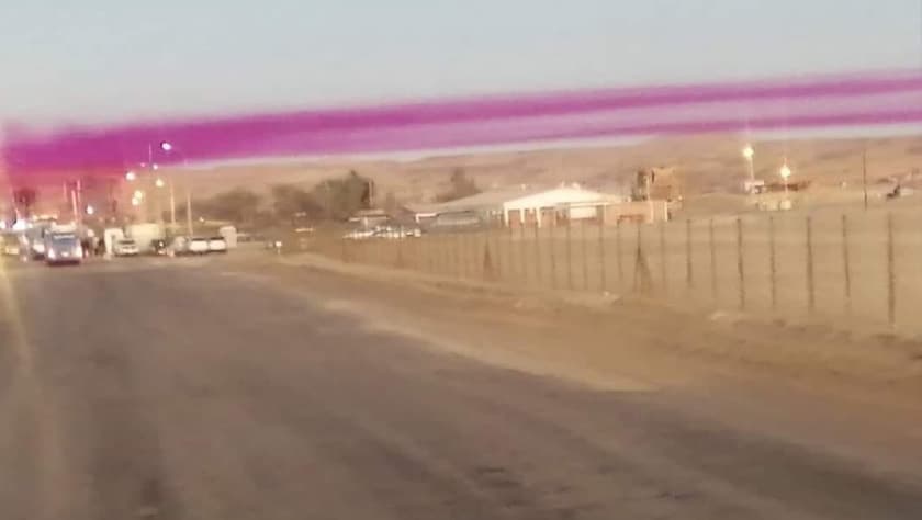 La razón detrás de la misteriosa nube púrpura que apareció en el cielo de Chile