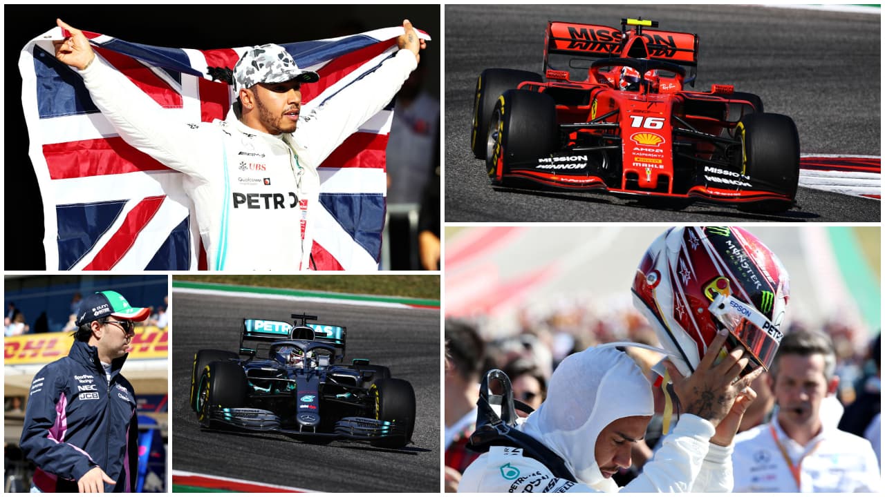 Valtteri Bottas gana el premio de Austin; Hamilton es segundo pero gana su sexto título mundial.