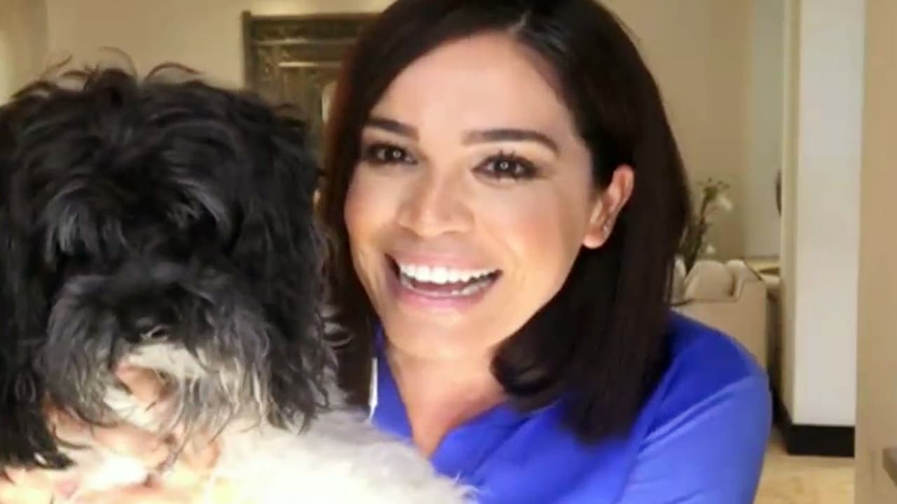 La presentadora nos mostró quién es 
<a href="https://www.univision.com/shows/despierta-america/karla-martinez-tiene-al-mejor-aliado-para-aliviar-la-ansiedad-por-los-problemas-de-conexion-que-sufre-en-casa-video">su mejor aliado para vencer los momentos de ansiedad</a> cuando trabaja desde casa: su perrito Chómpiras.