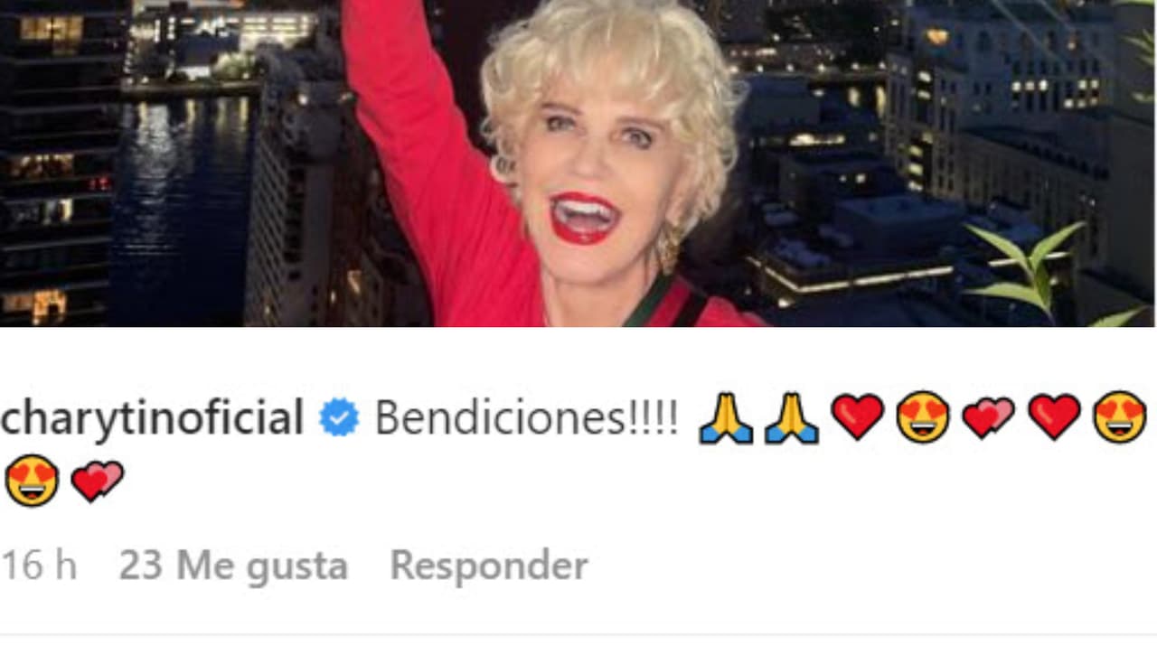 Charytin Goyco le mandó "bendiciones" a ella y a su madre.