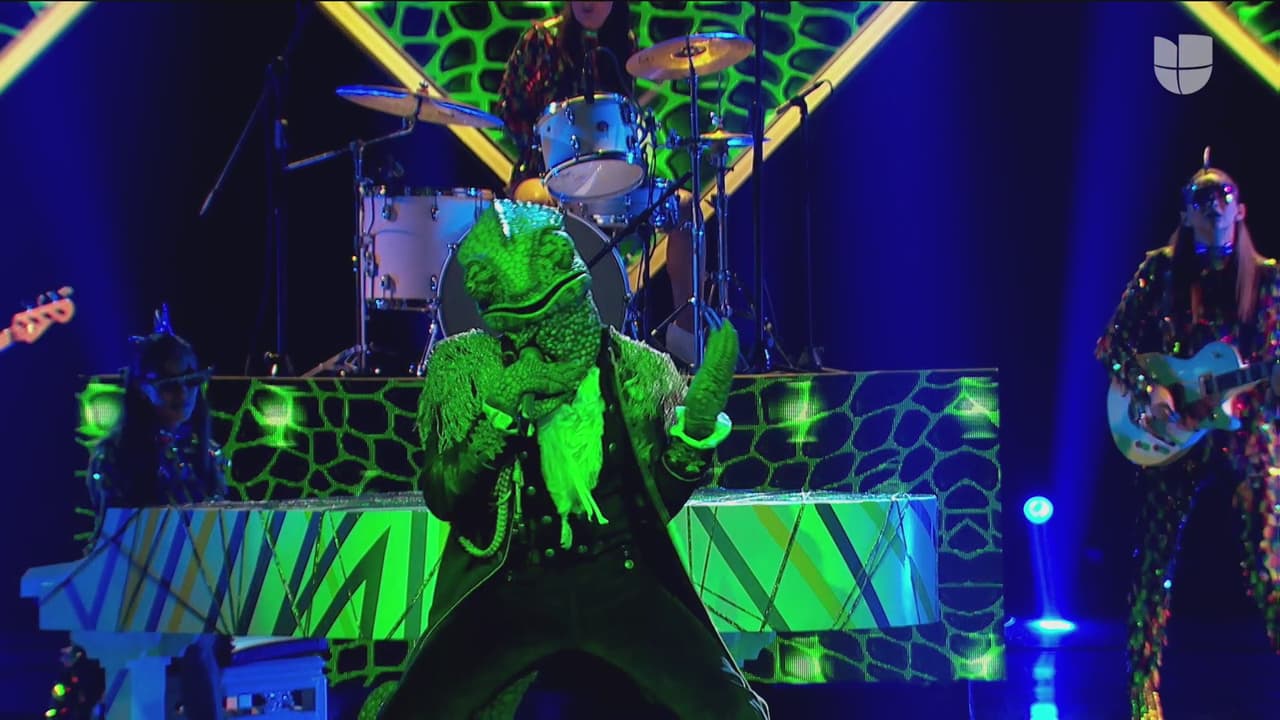 Este reptil hizo historia en ¿Quién Es La Máscara?, programa tras programa se llevó los aplausos y elogios del panel de investigadores.