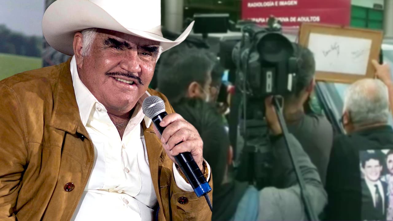 Vicente Fernández es dado de alta y se arma un zafarrancho a su salida del hospital