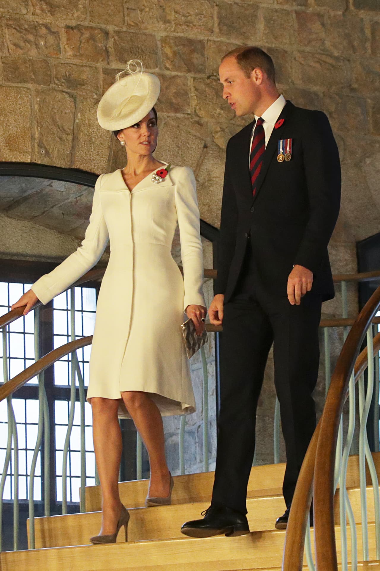 La tercera vez que la vimos con el vestido de Alexander McQueen fue también en otro evento oficial, en 2017.