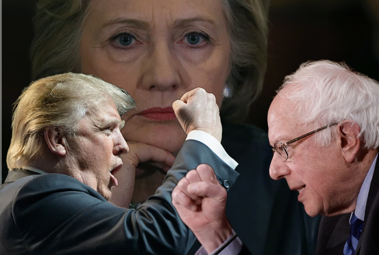 Por qué un debate Sanders-Trump por $10 millones no es algo tan descabellado