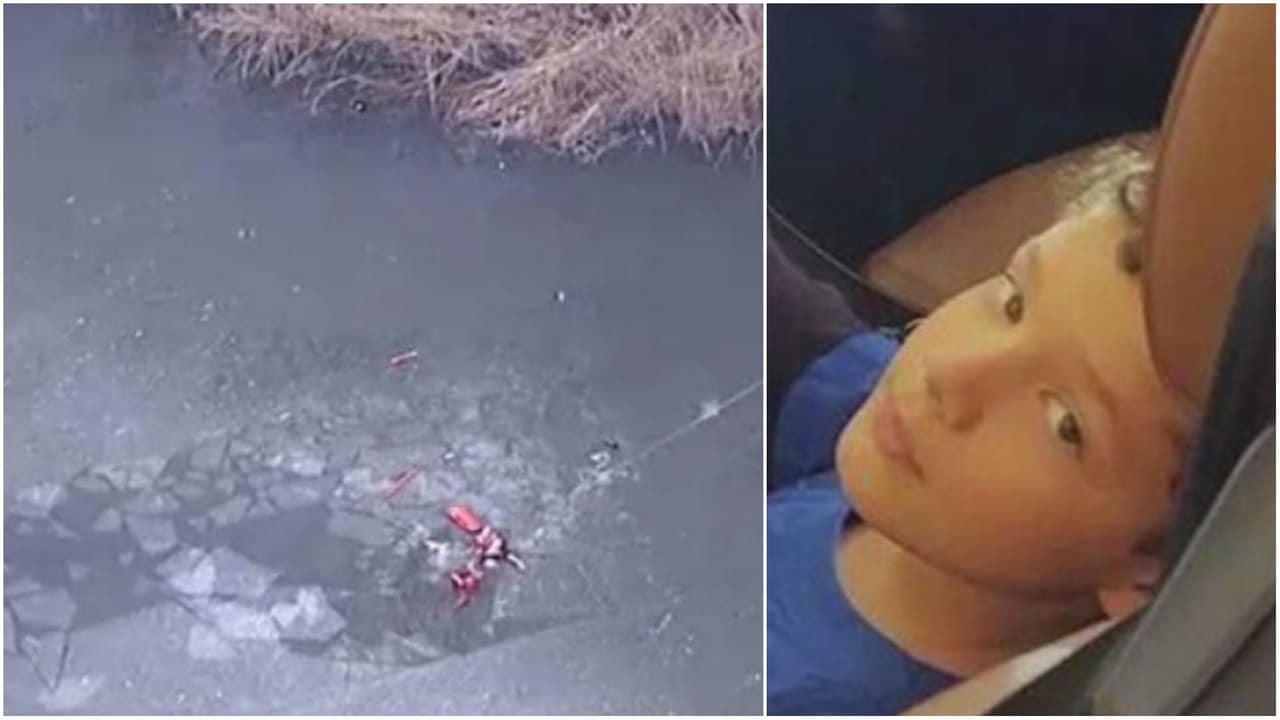 La trágica historia del niño que murió en una laguna congelada tras salvar a un amigo