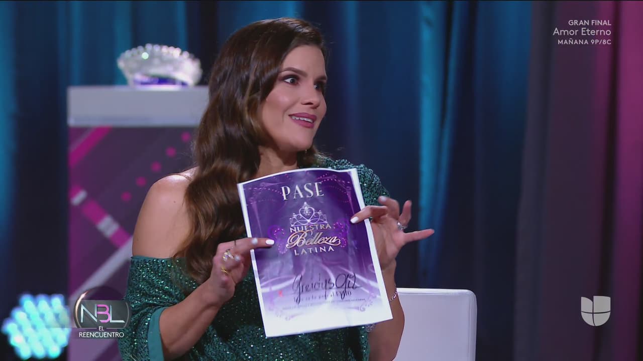 Orgullosa, Greidys llegó con el pase original que recibió en los castings y que la hacía merecedora de un lugar en la casa de NBL.